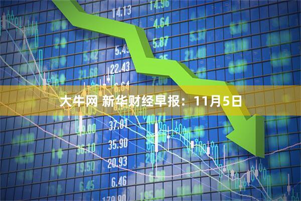 大牛网 新华财经早报:11月5日